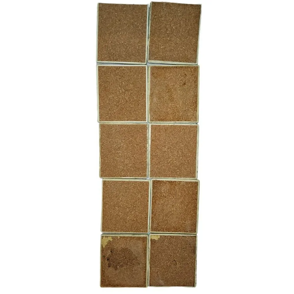 Vintage Set of 10 Tile Playing Card‎ Coasters Poker Game Night Casino Man Cave